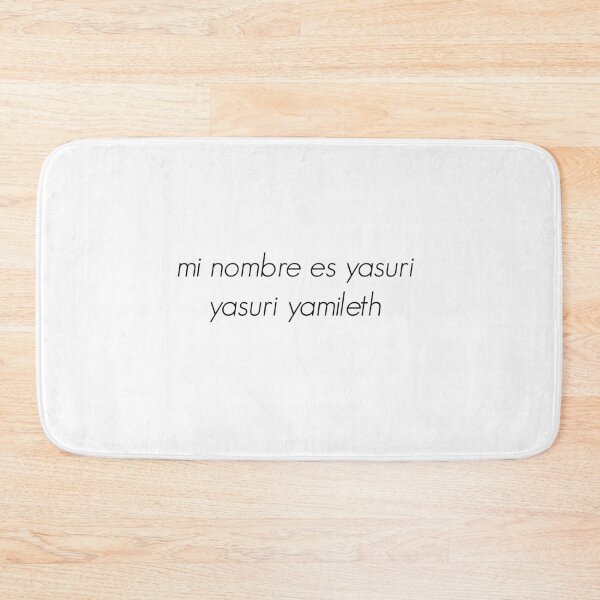 Item preview, Mi nombre es Yasuri Yamileth designed and sold by sanastyle.