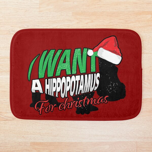Item preview, I Want A hippopotamus for christmas designed and sold by Stillbuzz.