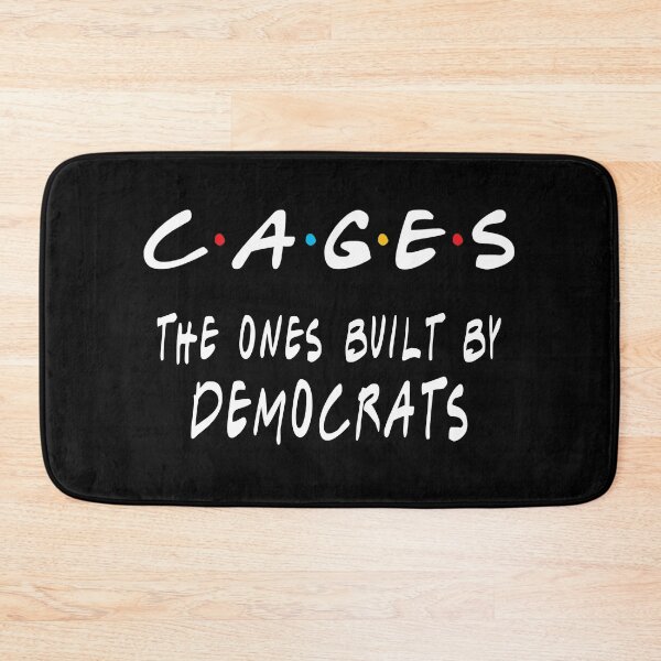 Item preview, Who build the cages ? democrats | Trump quote anti Biden designed and sold by clewzo.
