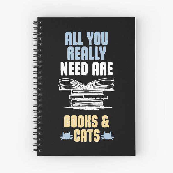 Item preview, All you really need are books and cats - Awesome book lover Gift designed and sold by Teenation9.