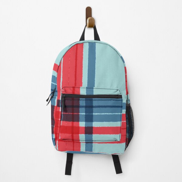 Item preview, Red Blue Plaid Pattern designed and sold by Life Is Beautiful.