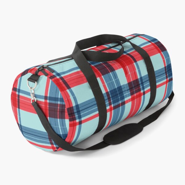 Item preview, Red Blue Plaid Pattern designed and sold by Life Is Beautiful.