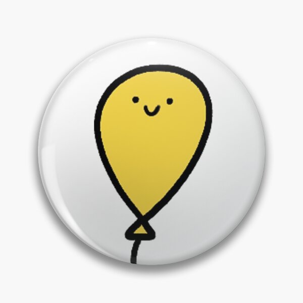 Item preview, Happy yellow balloon  designed and sold by CaptinAubs.