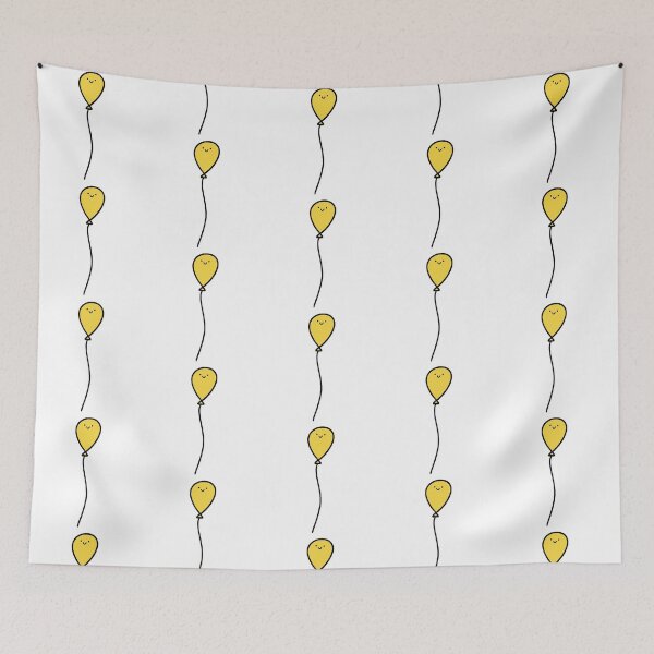 Item preview, Happy yellow balloon  designed and sold by CaptinAubs.