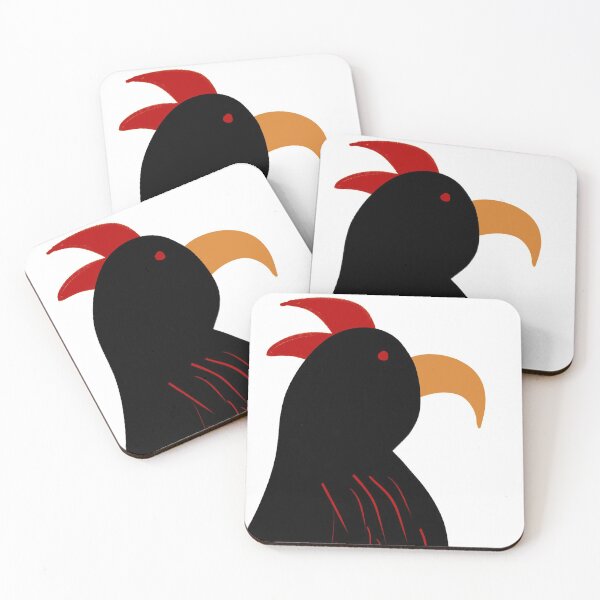 Artikelvorschau, Schwarzer und roter Vogel entworfen und verkauft von ErinLP.