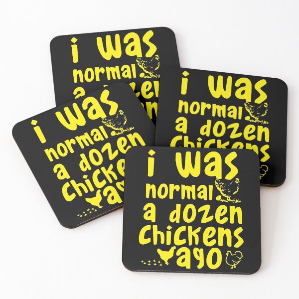 Item preview, I was normal a dozen chickens ago - Awesome chicken keeper Gift designed and sold by Teenation9.