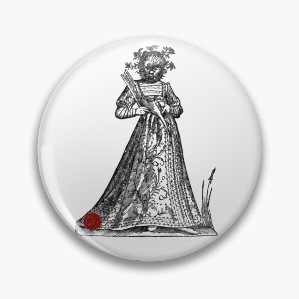 Item preview, Medieval Werewolf Girl with Shirley Jackson Quote designed and sold by The Mysterious Domain Alyne Whiteswan Fine Art Prints and Merch.