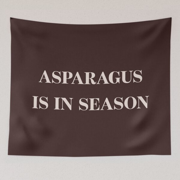 Item preview, Asparagus is in season dark academia designed and sold by neopop.