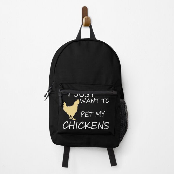 Item preview, I just want to pet my chickens - Awesome chicken lover Gift designed and sold by Teenation9.