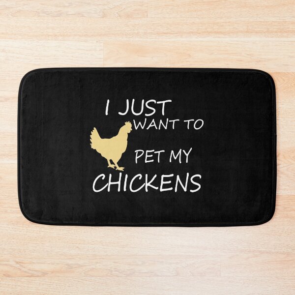 Item preview, I just want to pet my chickens - Awesome chicken lover Gift designed and sold by Teenation9.