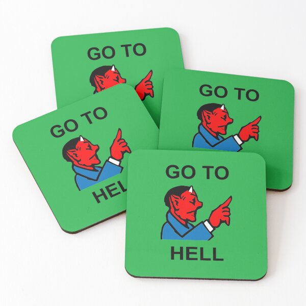 Item preview, GO TO HELL designed and sold by boogsbay.