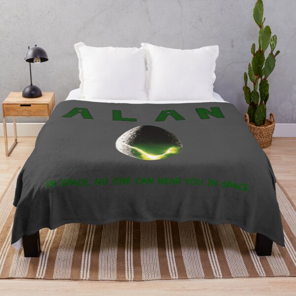 Item preview, ALAN “alien” in space, no one can hear you in space funny parody designed and sold by Shred-Lettuce.