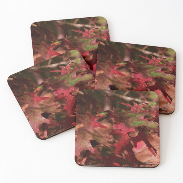 Item preview, Hojas de roble tricolor ... ¡Bosque estatal! designed and sold by Poete100.