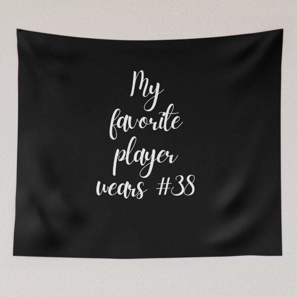 Item preview, My Favourite Player Wears 38 designed and sold by Soul-Inspirer.
