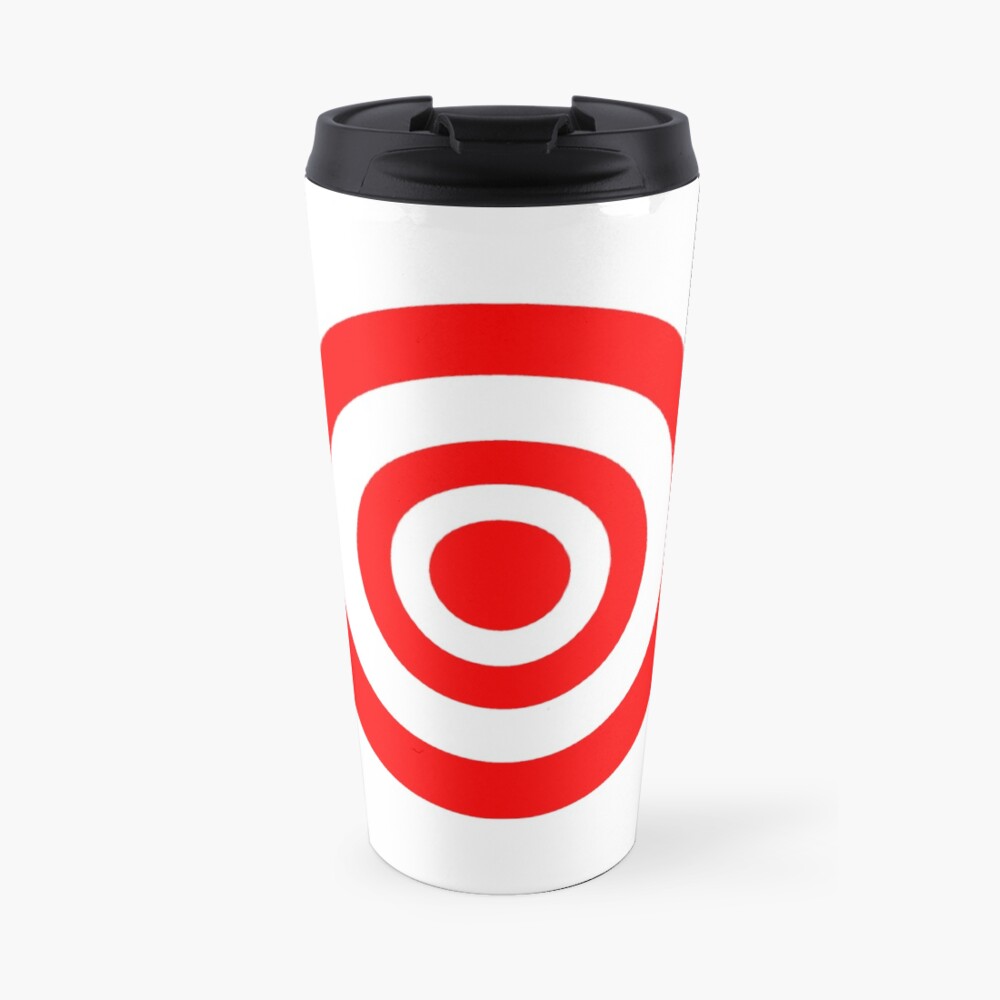"Bullseye Target" Travel Coffee Mug for Sale by sweetsixty Redbubble