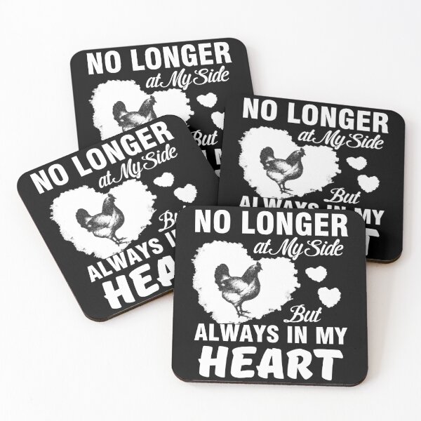 Item preview, No longer at my side but always in my heart - Awesome chicken lover Gift designed and sold by Teenation9.
