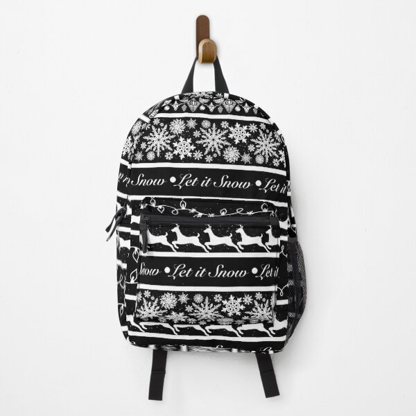 Item preview, Let it Snow (Black) designed and sold by ZoeN-P.