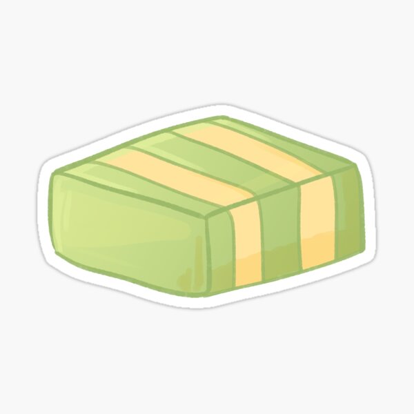 Item preview, Bánh da lợn (Pandan Cake) designed and sold by Legumesoup.