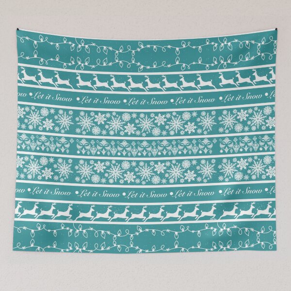 Item preview, Let it Snow (Blue) designed and sold by ZoeN-P.