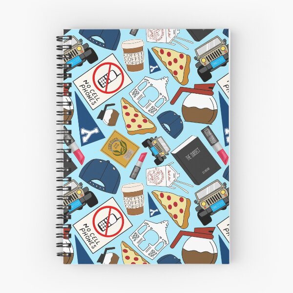 Item preview, Luke’s Coffee Cap No Cell Phones Diner Gazebo Pizza Icons All Over Print Blue Pack designed and sold by Sunny Collections.