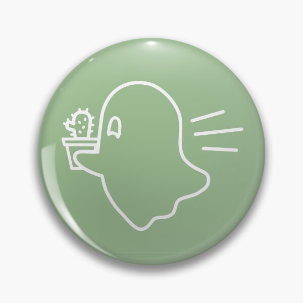 Item preview, Lovely Ghostie on their way to bring you a cactus! designed and sold by OctopodArts.