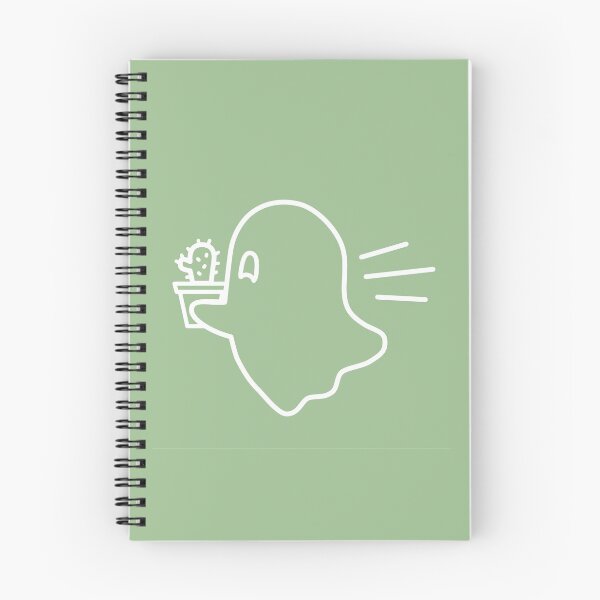 Item preview, Lovely Ghostie on their way to bring you a cactus! designed and sold by OctopodArts.