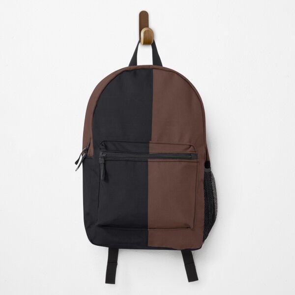 minimalist color block diagonal brown and black dark academia