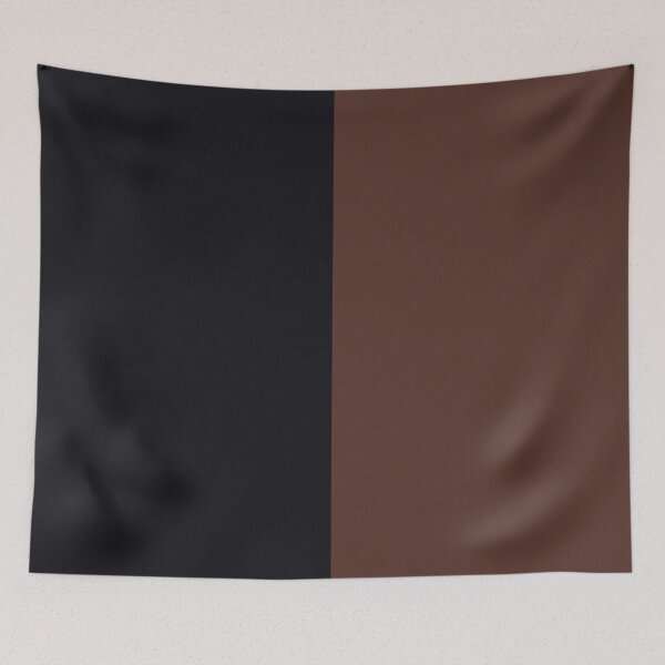 Item preview, minimalist color block vertical in brown and black dark academia designed and sold by neopop.