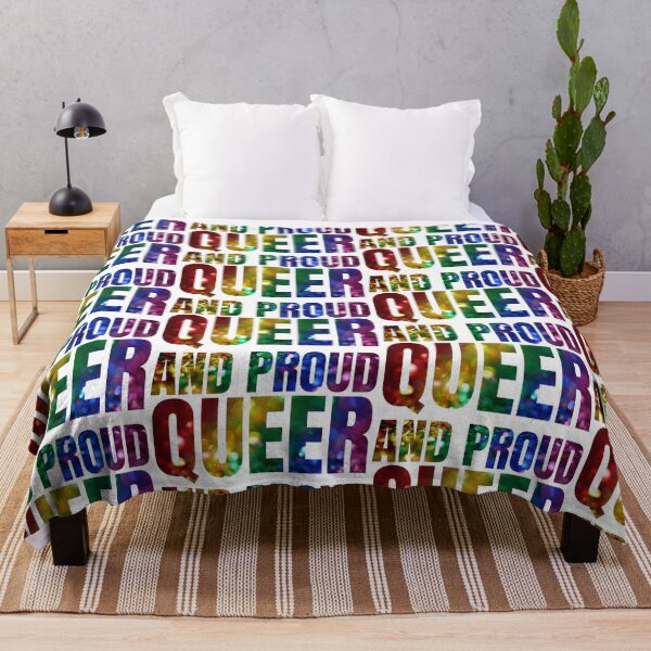 Item preview, Queer and Proud designed and sold by bubbaclez.