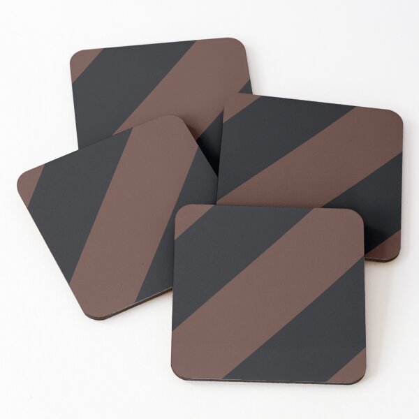 Item preview, minimalist dark academia color block stripes designed and sold by neopop.