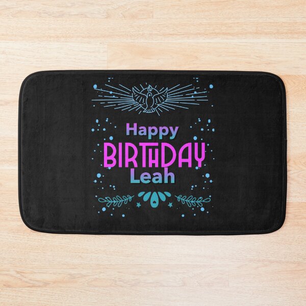 Item preview, Happy birthday Leah designed and sold by hemerton.