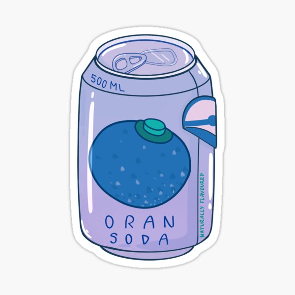 Oran Berry Soda Sticker