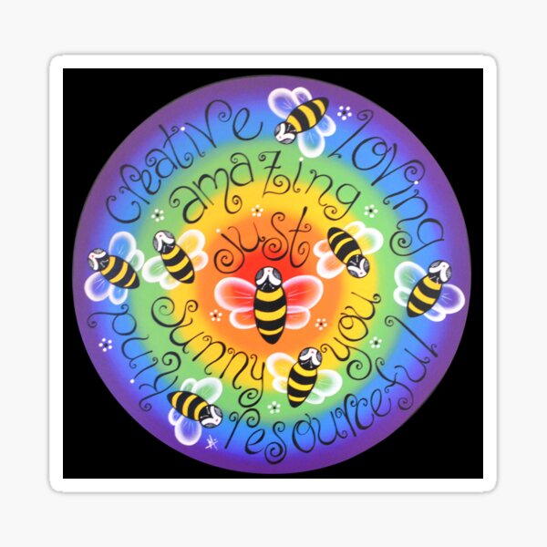 Just Bee Sticker