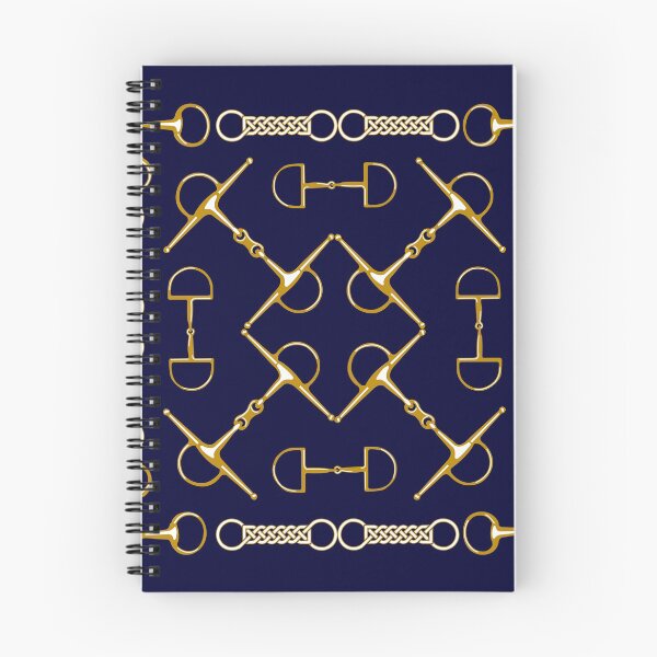 Item preview, Gold Snaffles on Blue designed and sold by KColbyStudios.