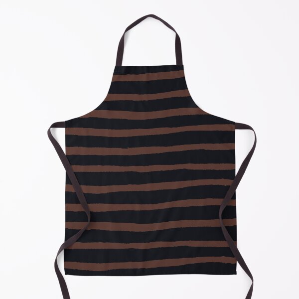 Item preview, minimalist brown and black dark academia organic stripes designed and sold by neopop.