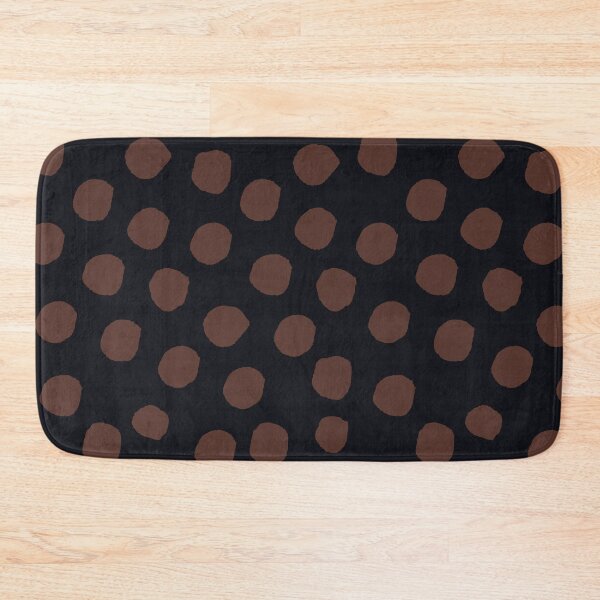 Item preview, dark academia organic dots pattern in brown and black designed and sold by neopop.