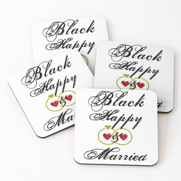 Item preview,  Black Happy And Married designed and sold by Fatimalak.