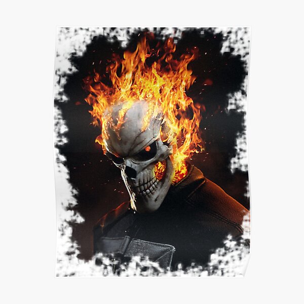 Agents Of Shield Ghost Rider Posters Redbubble