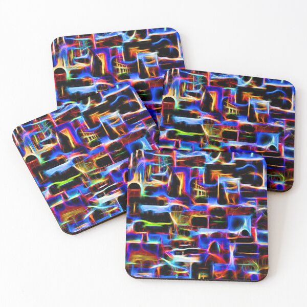 Item preview, Neon Swirl Patterns designed and sold by MuscleCarTs.
