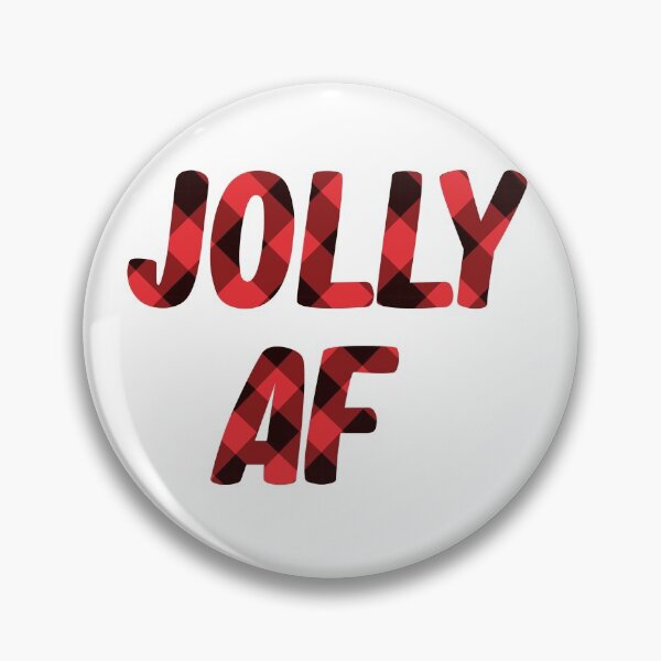 Item preview, Jolly AF Christmas Holiday Spirit designed and sold by PartyThreads.