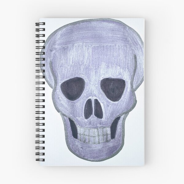 Item preview, Calavera Metálica Morada designed and sold by PaintAlchemy.
