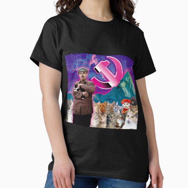 Item preview, Revolution with cats and Lenin designed and sold by gabyshiny.