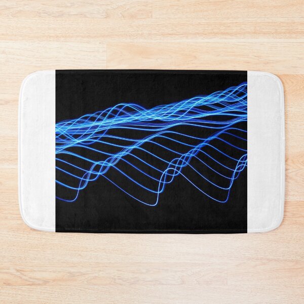 Item preview, Blue Neon Wires Waves designed and sold by MuscleCarTs.