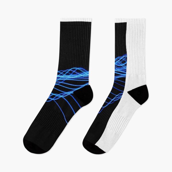 Item preview, Blue Neon Wires Waves designed and sold by MuscleCarTs.