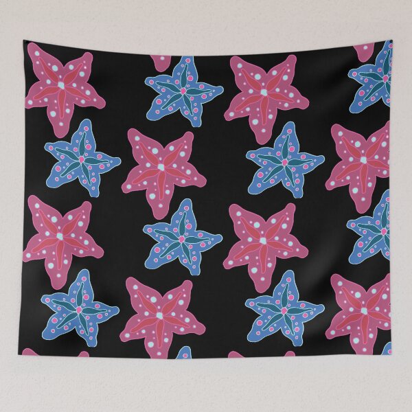 Item preview, Ugly pink and blue starfish designed and sold by Erick  Tezó.