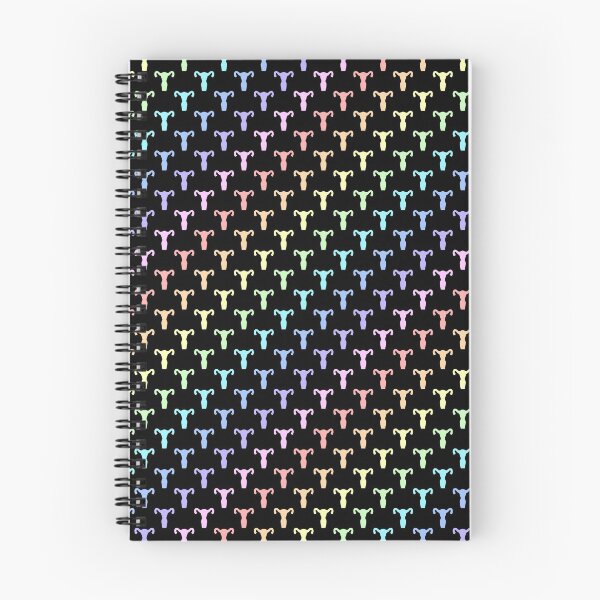 Item preview, Pastel Rainbow Female Anatomy Pattern designed and sold by AnnieDesignCo.