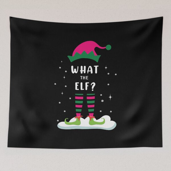 Item preview, What The Elf - Funny Christmas Costume Santa's designed and sold by abdellaoui.