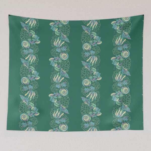 Item preview, Fishing Net (Viridian) designed and sold by Raqilu Designs.