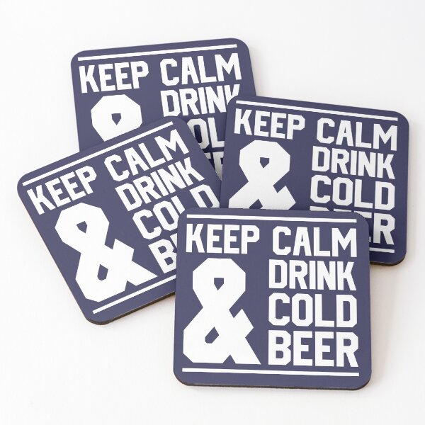 Item preview, Keep Kalm Drink Cold Beer designed and sold by thesircurly.