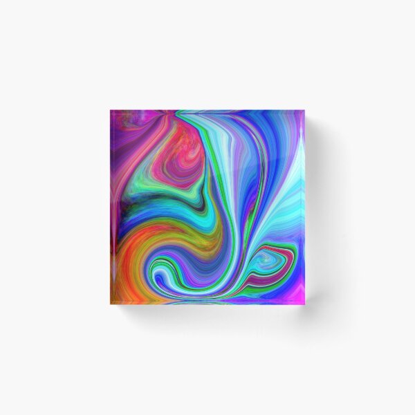 Item preview,  Vibrant Agate Slice Abstract Pattern  designed and sold by Deborah Camp.